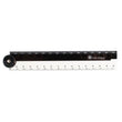 Folding Ruler Black And White Simple Graphic Primary Creative Birthday School Gift Stationery Drawing Student School Supply 1pcs