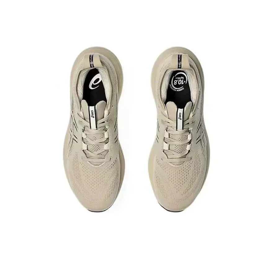 Zapatillas de running originales Asics Nimbus 26 para hombre, de caña baja, con amortiguación, para exteriores, antideslizantes y transpirables.