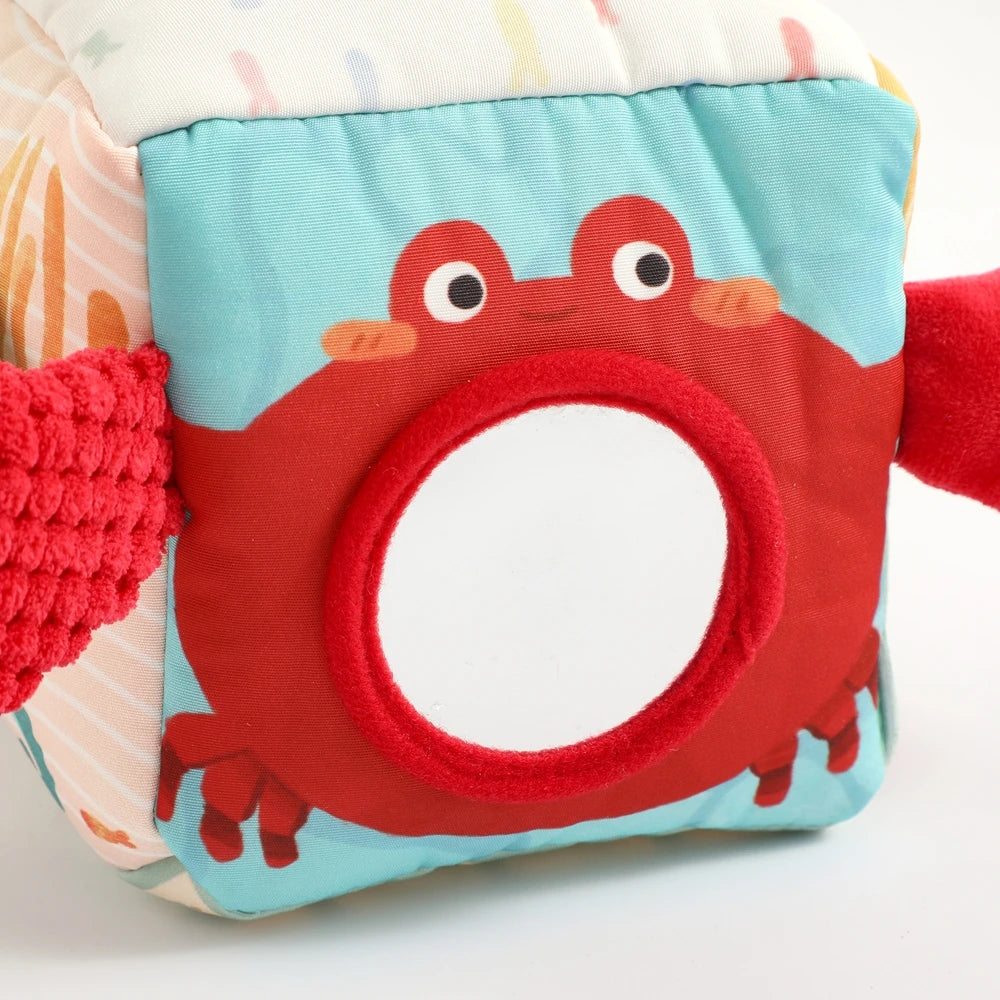Baby Toys Magic Tissue Box Cotton Finger Exercising Montessori Busy Board Game Educational Toy Soft Rattle Game Ocean Cloth Book