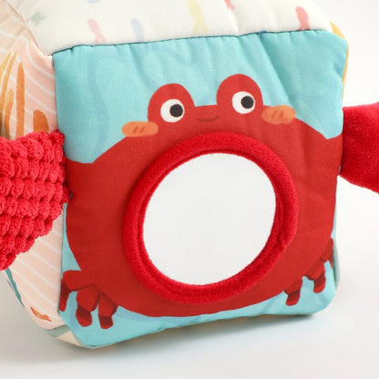 Baby Toys Magic Tissue Box Cotton Finger Exercising Montessori Busy Board Game Educational Toy Soft Rattle Game Ocean Cloth Book