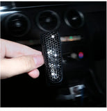Car Sun Visor Sunglasses Clip Diamond Glasses Holder Eyeglasses Clips Card Ticket Holder Fastener Glasses Case Auto Accessories
