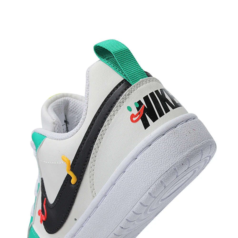 NIKE 2024 Boys' COURT BOROUGH LOW RECRAFT (GS) Kids' Sneakers Sports Shoes HF5750-101