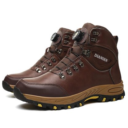 Rotating Button Safety Shoes Men Work Sneakers Indestructible Shoes Puncture-Proof Protective Shoes Work Boots Tactical Boots
