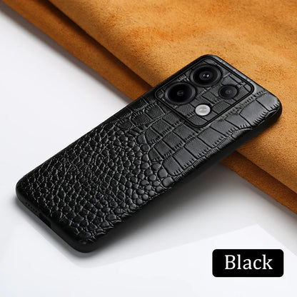 Genuine Cowhide Leather Phone Case for Xiaomi Mi 14 Ultra 13T Pro 14T Pro Poco X6 Pro Back Cover for Redmi Note 13 Pro Plus 5G