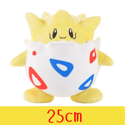 Peluche de Pokémon de alta calidad con etiqueta, dibujo animado de Pikachu, Charmander, Squirtle, Bulbasaur, muñeco de peluche, regalo para niños.