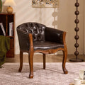 European Hotel Dining Chair, Leisure Sofa Chair, Solid Wood Antique Dining Chair, Living Room Leisure Sofa,Support Customization
