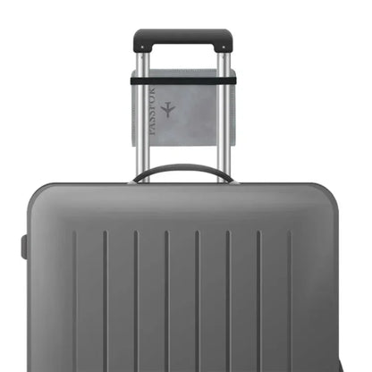 Tarjetero de cuero con bloqueo RFID, funda para pasaporte, billetera, accesorios de viaje para mujeres y hombres.