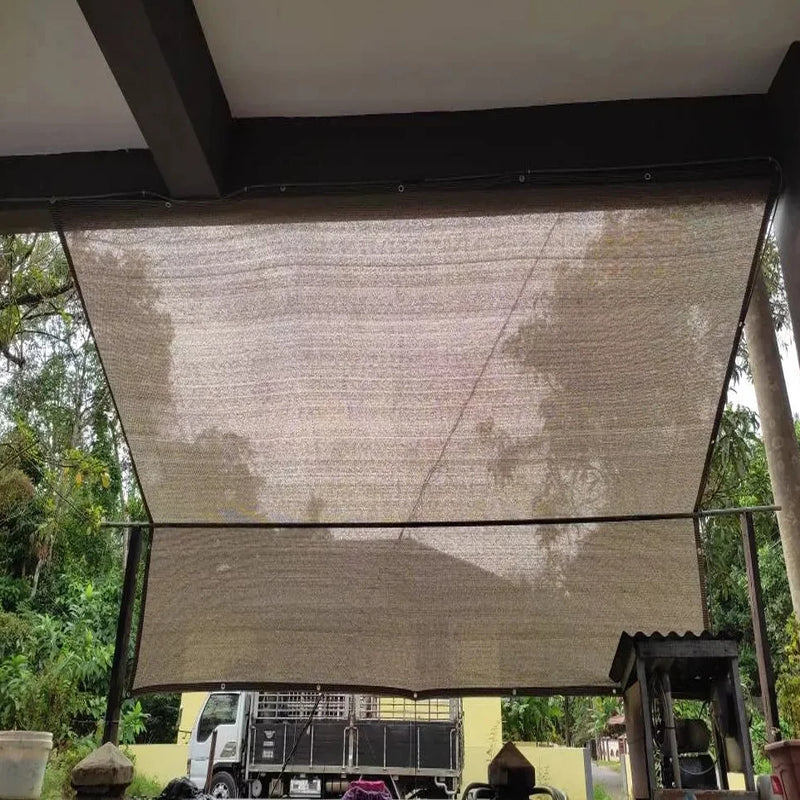 Multiple color outdoor garden sunshade net, terrace sunshade net, camping sunshade net, UV protection, HDPE sunscreen cloth, sun