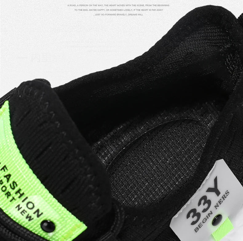 Breathable Mesh Men Shoes Trendy Lightweight Walking Flats Plus Size Male Tennis Sneakers Outdoor Running Fitness Shoes 2024