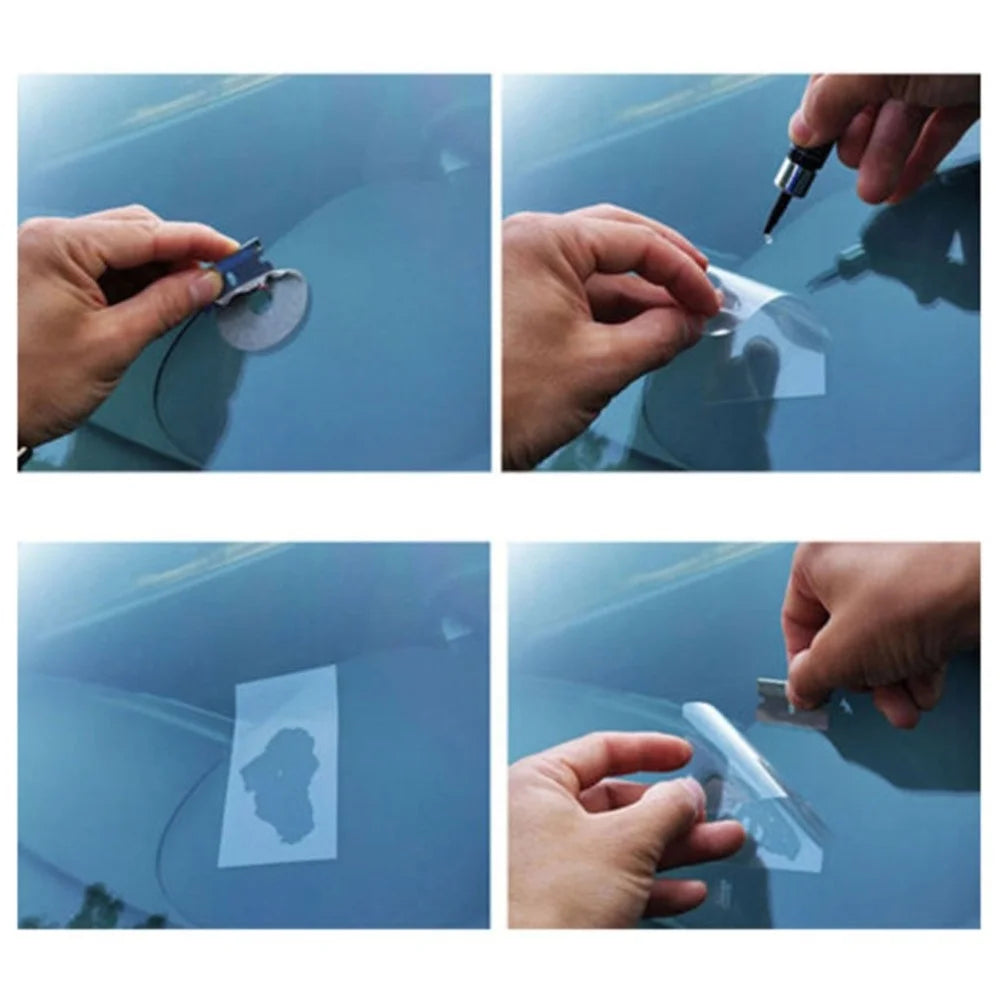 New Upgrade Car Windshield Repair Tool Cracked Glass Repair Fluid DIY Auto Window Cracks Restore Scratch Repair Car Accessories