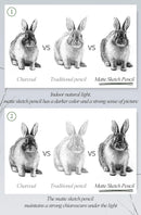 Faber-Castell 8/12pcs Set Matte Sketch Pencil Art Graphite For Sketch Black Lead Writing Drawing Graphite Pencils Supplies