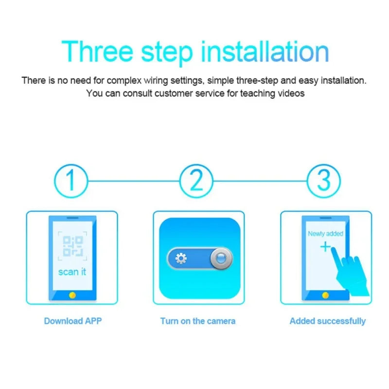 Minicámara inalámbrica X5 de 1080P para vigilancia, videocámara de seguridad con visión nocturna y detección de movimiento, monitor para casa inteligente.