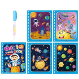 Drawing Coloring Books for Kids Magic Water Book with Pen 2 To 4 Years Old Children Learning  Education Toy Baby Montessori Toys