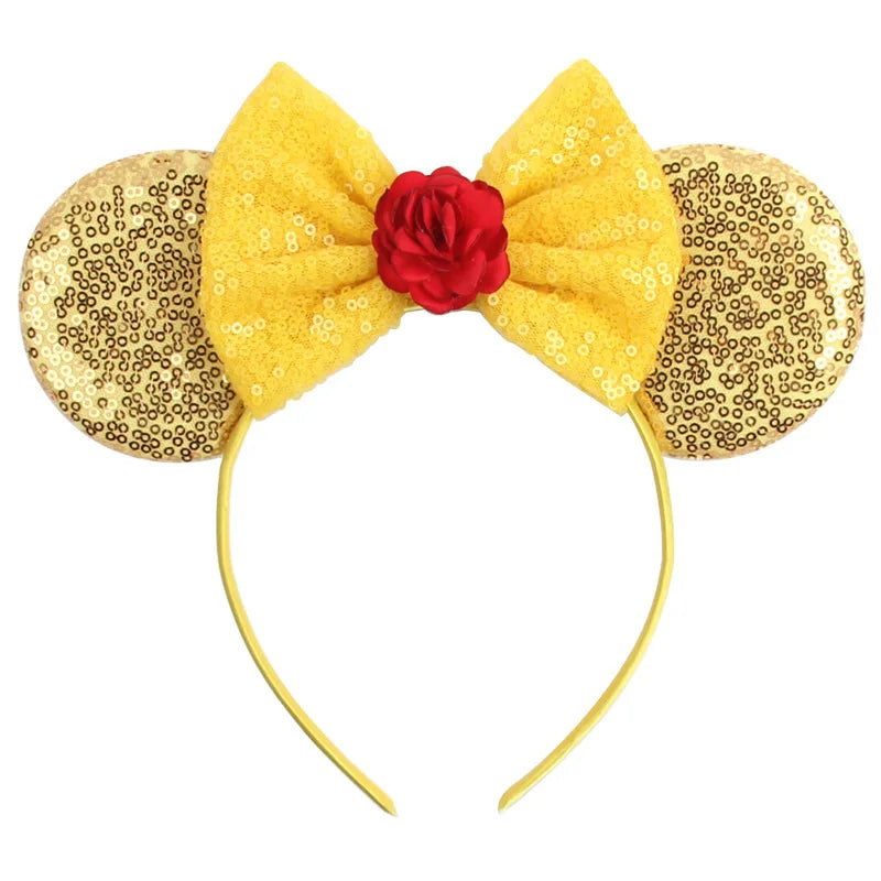 Kids Belle Cosplay Party Princess Dress Beauty Beast Princess Clothes Halloween Event Festival Party Flowers Print Costume