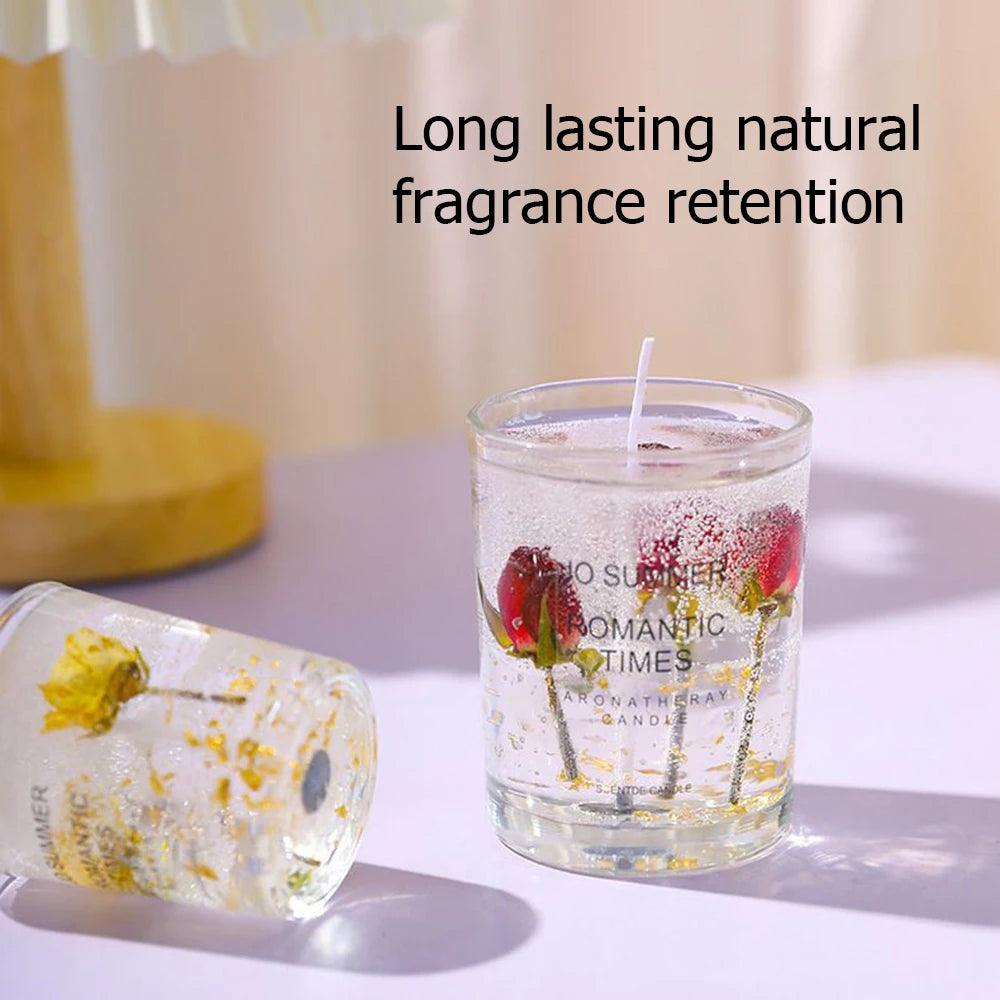 Scented Wax Candle Smokeless Aromatic Soybean Candles Aromatherapy Wedding Birthday Party Gift Christmas Home Decoration