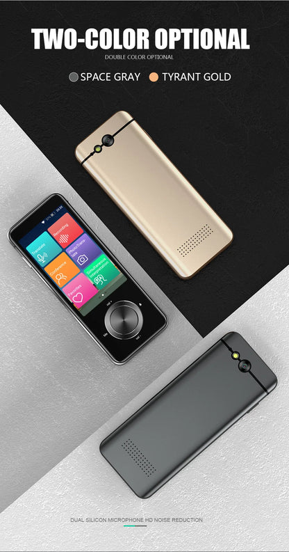 M9 Translator Device 137 Languages Intelligent Translator Real-time Voice Recording Text Translate Machine Supports 16 Offline