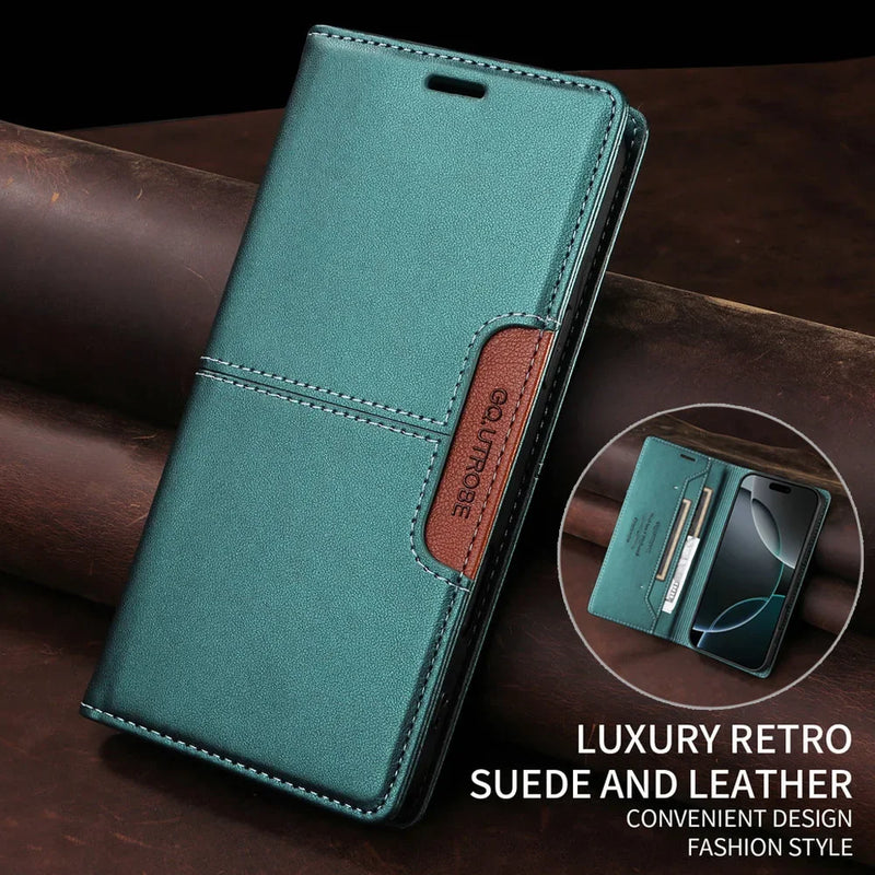 For Poco X7 X6 M7 Pro F7 X 7 5G 4G Leather Flip Case Anti-theft Wallet Card Funda Xiaomi Poco M6 M5s M3 X3 NFC X5 F 6 Book Cover