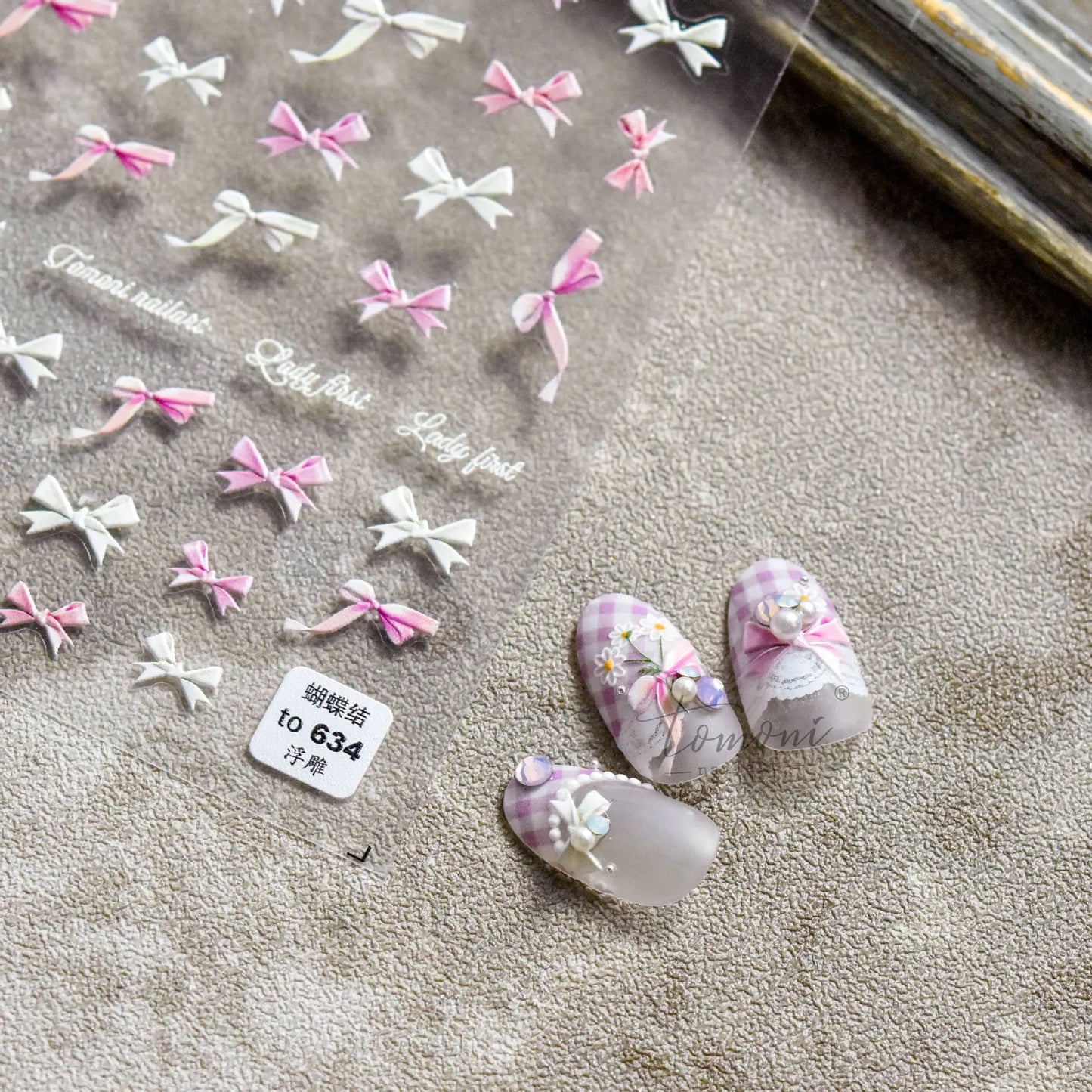 Shining Aurora Shell Light Butterfly Nail Stickers 5D Nail Art Design Decoration Decals DIY Manicure High Quality