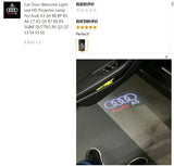 Audi A3 A4 B8 8P 8V A6 C7 A5 Q5 B7 B6 B9 SLINE QUTTRO RS Q3 Q7 S3 S4 S5 S6 S8 Car Door Welcome Light Led HD Projector Lamp