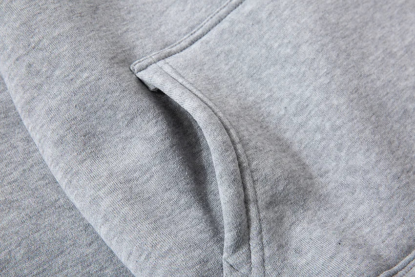 New men's autumn and winter hooded sweatshirts, sportswear, outdoor fashionable jogging couple pullovers and trousers two-piece