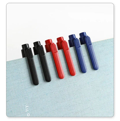 10Pcs Double Tip Permanent Markers Pens Waterproof Oily Fine Tip Black Painting Marker Graffiti Marking Pens School Supplies