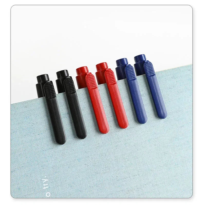 10Pcs Double Tip Permanent Markers Pens Waterproof Oily Fine Tip Black Painting Marker Graffiti Marking Pens School Supplies