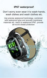 Smart Watch for Elderly Fall Detection GPS Positioning 4G SIM Card SOS Phone Call Heart Rate T