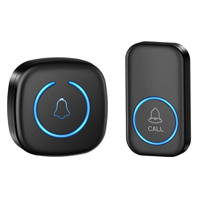 Wireless Smart Home Welcome Door Bell, Waterproof Chime Kit, Smart Home Chime, 60 Songs Range, US Plug, EU Plug, IP44, 300m Range