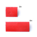 Wood Graining Tool Set Fake Wood Grain Roller Painting with Hand DIY Rubber Graining Tool for Wall Room Art Paint Decoration