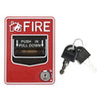 Manual Multiple Wire Fire Security System Alarm Button, Fire Pull Station, Call Point, 9-28VDC 