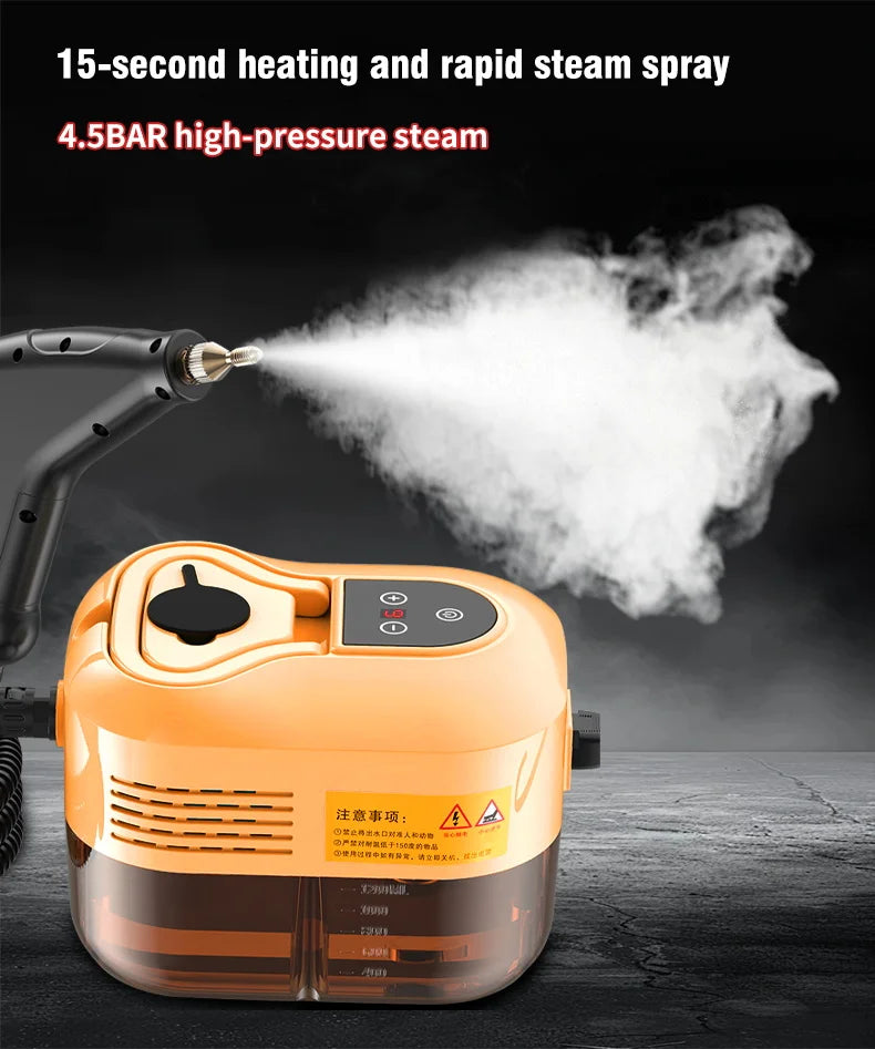 Handheld High Pressure High Temperature Household Steam Cleaner For Air Conditioner Kitchen Car Furniture Steam Cleaner EU/US