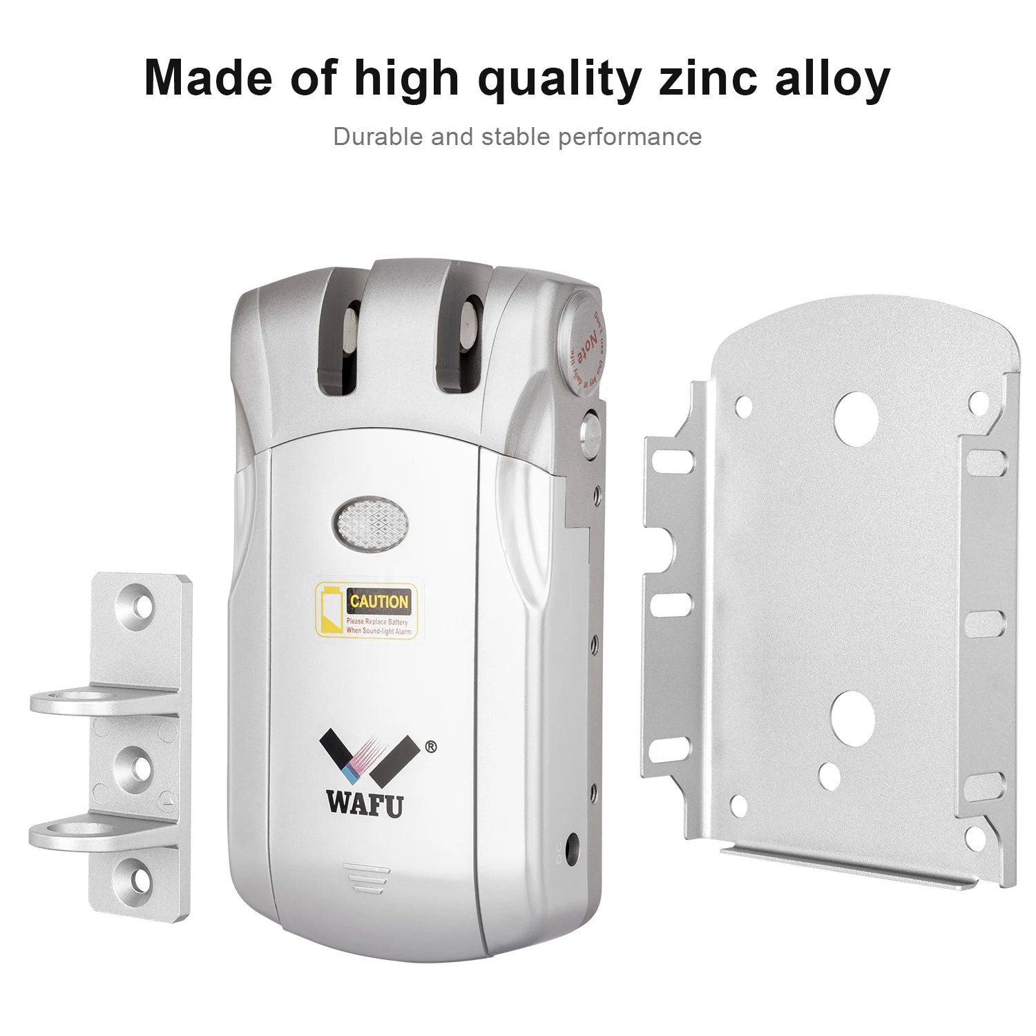 Wafu Door Lock 019 Remote Control Deadbolt Lock Electronic Keyless Tuya Bluetooth/Wifi Smart Lock 433Mhz Invisible Lock