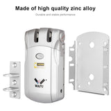 Wafu Door Lock 019 Remote Control Deadbolt Lock Electronic Keyless Tuya Bluetooth/Wifi Smart Lock 433Mhz Invisible Lock