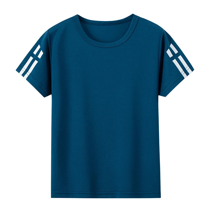 Children's quick-drying sports long sleeve T-shirt comfortable and fashionable sports running basketball football cycling T-shir