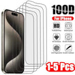 1-5pcs Tempered Glass Protective Glass Film For iPhone 16 15 14 13 12 11 Pro Max For iPhone 7 8 SE X XS XR 