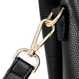 2026 New Style Crossbody Bag Medium Mom Bag Lychee Pattern Large Soft PU Zipper Closure Daily Use Fashionable Ladies Handbag Sac