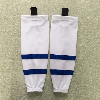 1 Pair Multiple Colors Knit Ice Hockey Socks 100% Polyester Team Training Socks Practice Socks Hockey Equipment Sports Sock