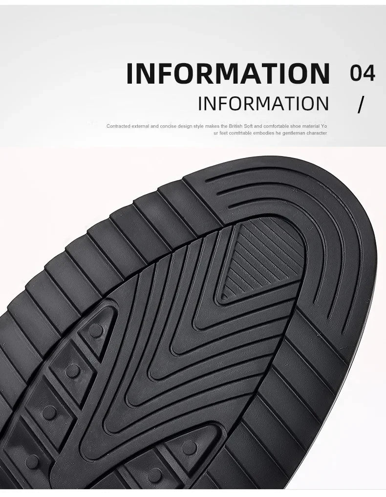 2024 Autumn Business Casual Shoes for Men Trend Classic Leather Shoes Outdoor Men Sneakers Sewing Breathable Men's Dress Shoes