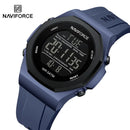 NAVIFORCE NF7117 Sports Watch for Men 5ATM Waterproof Multifunction Electronic Watch Men's LCD Digital Wristwatch