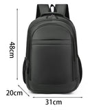 Large Capacity Backpack Comfortable Men'S Backpack Double-Shoulder Backpack Ergonomic Business Computer Bag For Mountaineering