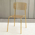 Modern Simple Household Transparent Dining Chair Backrest Single Person Leisure Net Red Table Plastic Chair Makeup Chairs  стул