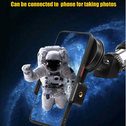Telescopio astronómico profesional BORWOLF 40070 de alta definición 333X para ver la luna y las estrellas. Monocular para observación de aves.
