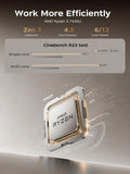 ACEMAGIC Laptop 15.6-inch FHD Laptop AMD Ryzen 5 7430U 16GB RAM 512GB SSD Windows 11 Pro Notebook 180° Flip Computer Wifi6 BT5.2