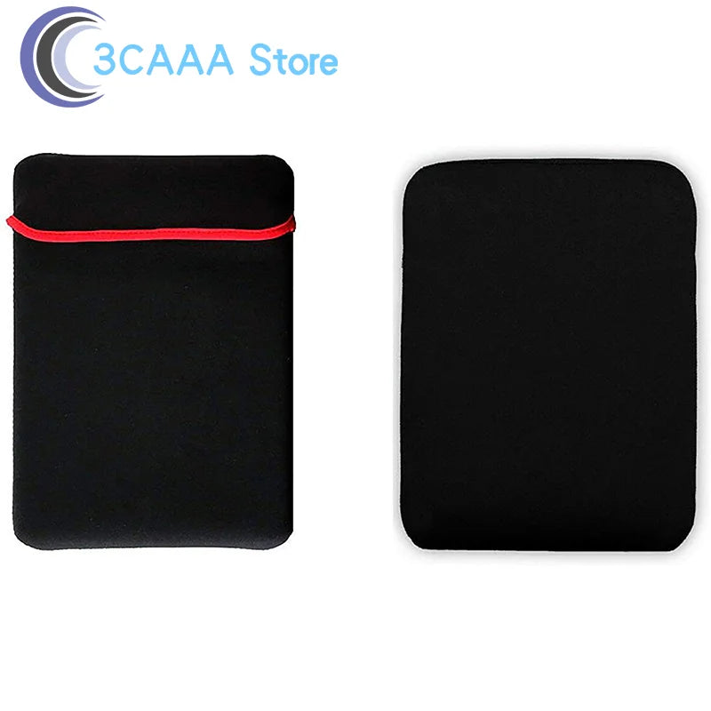 7/8/9/10/12/13/14Inch Double Faced Laptop Pouch Protective Bag Neoprene Soft Sleeve Tablet PC Case Bag Waterproof Laptop Bag