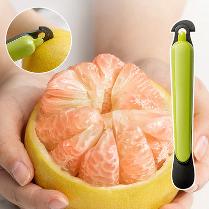 Descascador de laranja descascador laranja dispositivo descascador faca multifuncional toranja limão laranja cortador cozinha frutas vegetais ferramentas