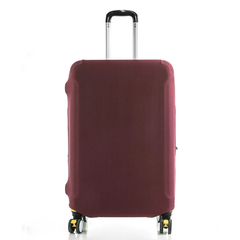 Fashion travel suitcase protective cover Luggage Protective Cover Solid Color Suitable for 18-32 Inch Suitcases.-zmt