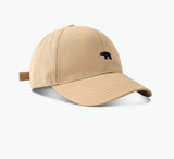 Stylish Bear Embroidered Baseball Cap Sun Protective Breathable Adjustable Ideal Casual Hat Men Women Unisex Baseball Cap