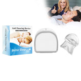 Anti-Snore Tongue Retaining Device Reusable Anti Snoring Mouthpiece Braces Snoring Stopper n Women Night's Sleep
