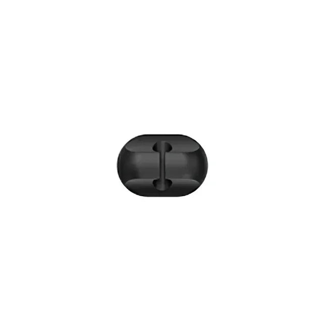 VIKEFON-Auto-adesivo Silicone USB Cable Organizer, cabo Winder, Wire Management Clips, Mouse, Teclado, Headset, iPhone