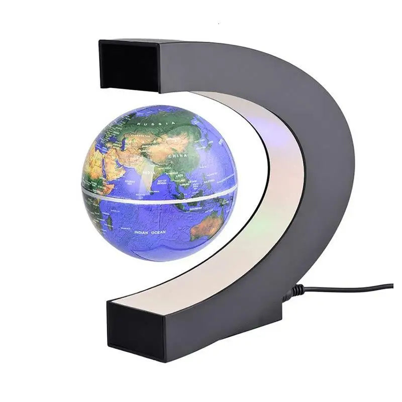 Magnetic Floating Levitation Globe LED World Map Electronic Anti-Gravity Lamp Novelty Ball Light Home Decor Lamps Birthday Gifts
